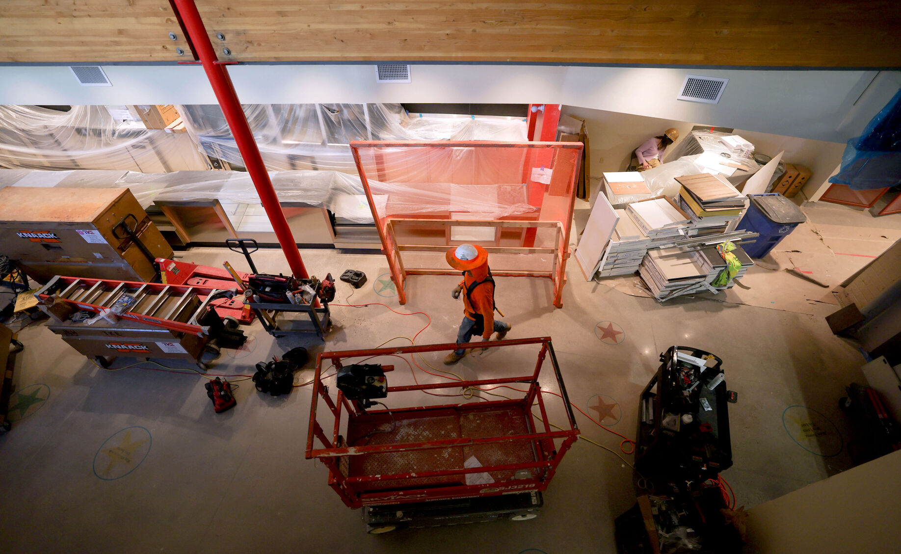 The Loft Cinema continues construction